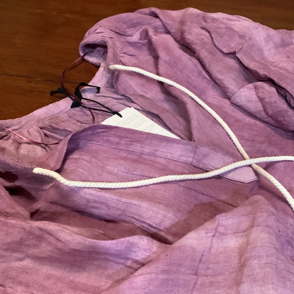 Brand new, high quality absolutely stunning 100% linen gorgeous dress,size Large - Picture 9 of 17